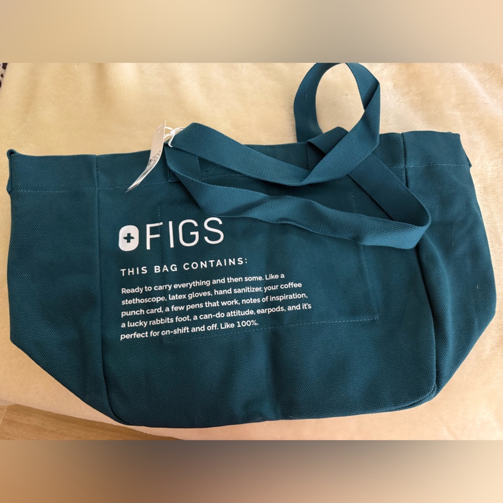 Figs tote bag NWT